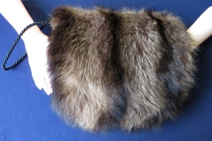 Pelz-Muff Waschbär